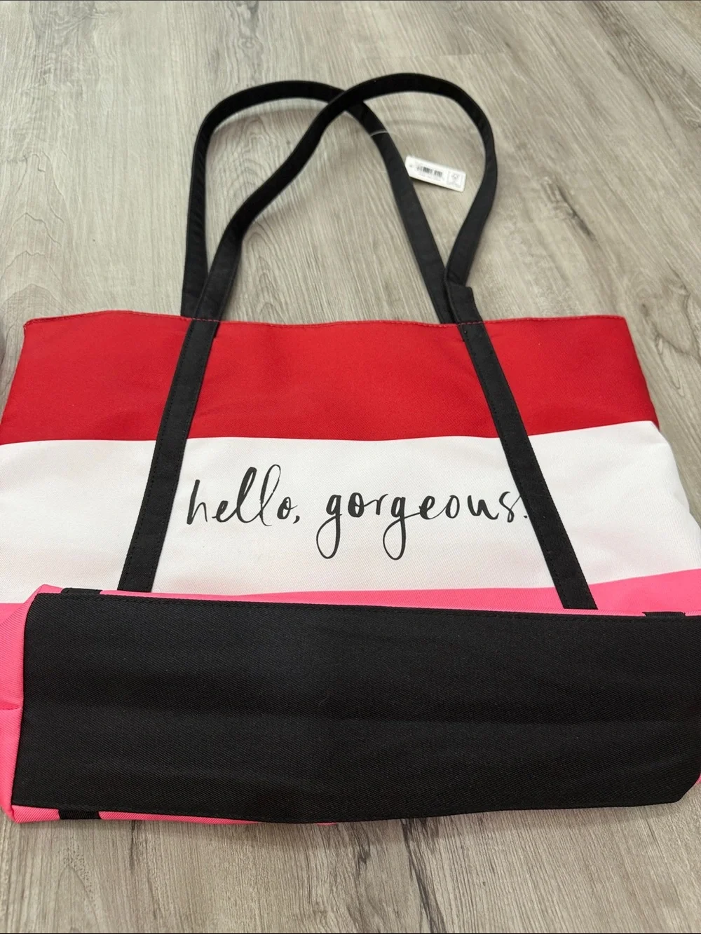 kate spade Colorblock 'hello, gorgeous' Tote and Make Up Bag